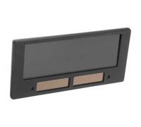 balacoo Lente di Saldatura Solare Automatico a Display Lcd in Plastica Nera, Sostituzione Facile per Casco da Saldatore, Adatta a Vari Scenari di Saldatura