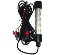 balacoo Luce per Pesca Subacquea LED 13w Nera, Resistente alla Pressione | Mare e Acqua Dolci, Basso Consumo, Si Illumina in Acqua, Alluminio e Plastica