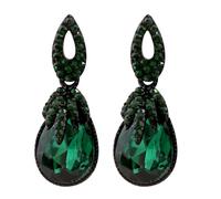 Balacoo Orecchini Vintage a Goccia D'acqua Verdi in Lega Leggeri ed Eleganti, Facili da Indossare, come Accessorio Moda per Donna in Design Bohemien