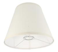 Balacoo Paralume Design Retrò a Forma Semicircolare in Lino Beige Facile Manutenzione per Atmosfera Rilassante per Lampada da Comodino e Soggiorno