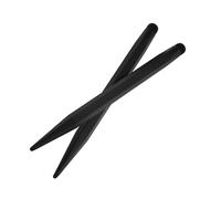balacoo Penna Stilo Magnetica Doppia Punta 10mm/2.5mm per Schermo Interattivo Touch Infrarosso e Plastica Nero 2 Pezzi per Sessioni Didattiche e Dimostrazioni