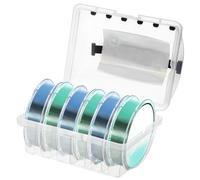 balacoo Porta Supporto da Pesca Multifunzionale in Plastica Design Semplice per Organizzare Lenza, Supporto e Accessori la Pesca Portatile