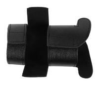 Balacoo Protezione Valvola Tromba in Pelle Pu Nero Pad per Pistone Tromba B-flat, Facile da Usare e Resistente, per Occasioni di Esibizione
