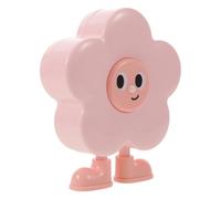 balacoo Scatolina Porta Dentini in Plastica Rosa a Forma di Fiore Bordi Arrotondati, Salvaspazio e Contenitore per Ricordi e Ragazzi