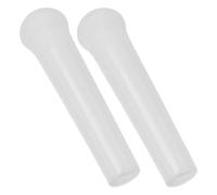 Balacoo Set 2 Pestelli in Ceramica 13cm Manico Confortevole e Resistente Agli Urti, Asta Rotonda per Macinare Aglio e Spezie in Cucina