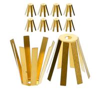 Balacoo Spessori Adattatori Octopus per Albero Golf in Ottone Oro | Bastone e Shaft, Uso Sul Campo, Forma Octopus, Accessori per Appassionati di Golf