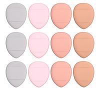 Balacoo Spugnette Trucco Mini per Fondotinta Viso 12 Pezzi in Materiale Idrofilo senza Lattice, Design Compatto e Risparmio Polvere per Make Up Leggero e Preciso Colore Colore Casuale