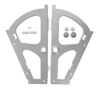 Balacoo Staffa per Mobile Ribaltabile a Singolo Strato, Set 2 Pezzi, Supporto per Mobiletto Porta Scarpe per Armadio Casa