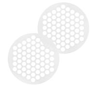 Balacoo Stampo per Ravioli Russo 2 Pezzi 61 Fori in Plastica Pp, Facile da Pulire e Lavabile in Lavastoviglie, per Uso Domestico e Pranzi in Compagnia