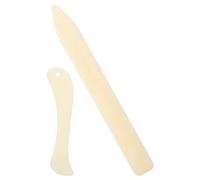 balacoo Strumento Piegatore Beige Pezzi ABS Scrapbooking Piegare per 2 e in in Osso Curvo Pressatura Cucito per Artigianato Carta