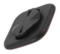 balacoo Supporto Adesivo per Telefono Riutilizzabile per Bicicletta in Plastica Nera, Facile Installazione e Fissaggio Sicuro per Cellulare e Contachilometri