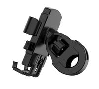 balacoo Supporto Cellulare in ABS e Silicone per Bicicletta e Veicoli a Due Ruote Presa Stabile Adatto a Manubri da 20 a 30 Mm, per Uso Durante la Guida su Strada o Fuoristrada