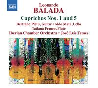 Leonardo Balada Leonardo Balada: Caprichos Nos. 1 and 5 (CD) Album