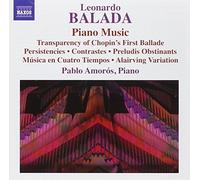 Leonardo Balada Leonardo Balada: Piano Music (CD) Album