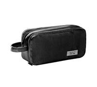 Balakaka Astuccio Grande per Bambini, Astucci con Manico Astuccio Portamatite con 2 Scomparti,Astuccio Scuola Borsa dei Trucchi Organizzatore da Scrivania per Studenti,Nero