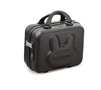 Balakaka Beauty Case da Viaggio per Cosmetici Password Borsa Cosmetica, Beauty Case Rigido regalo della ragazza, Borsa da Toilette Portatile Impermeabile in ABS Custodia con Manico Nero