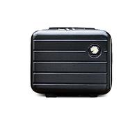 Balakaka Beauty Case da Viaggio Rigido per Cosmetici, Trucchi Borsa Portatile Impermeabile per il Trucco,16 -pollici Beauty Case da Viaggio Donna In ABS con Manico 34x15x25CM Nero