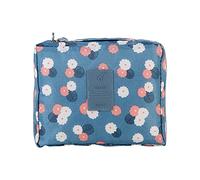 Balakaka Beauty Case da Viaggio, Trousse da Toilette con Multi Scomparti,Grande Portatile Borsa Cosmetica con Manico, Stampa Floreale Trousse Makeup Bag per Bagno da Viaggio