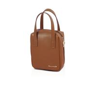 Balakaka Beauty Case Donna con Manico, Portatile Piccolo Trousse Trucchi Donna con Zip e Scomparto, Impermeabile Mini Borsa Cosmetica da Viaggio in Aggiornata,Mosca Brown