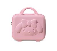 Balakaka Beauty Case Rigido da Viaggio,Trucchi Custodia Cosmetica Donna, Beauty Case donna Borsa da Toilette da Viaggio Impermeabile Borsa In ABS con Manico Rosa