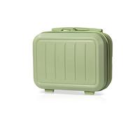 Balakaka Beauty Case Rigido Vanity Case Astuccio da Toilette Rigido Borsa In ABS Adattabile Ragazza Multicolor Beauty Case da Viaggio Materiale Rigido Il regalo della ragazza Avocado Green