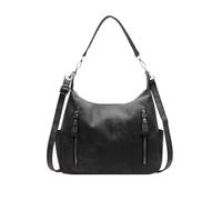 Balakaka Borsa a Tracolla da Donna 29 * 9 * 23cm, Borse a Spalla Multifunzionale Tote con Tracolla Regolabile, Grande Capacità Borsa Donna con zip per Viaggio, Nero