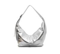 Balakaka Borsa a Tracolla da Donna 54 * 15 * 24 cm, Borsa Donna Tracolla con Tracolla Regolabile, Borsa Tote in pelle PU con Cerniera per lo Shopping e i Viaggi, Argento