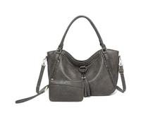 Balakaka Borsa a Tracolla Donna con Borsetta Interna, 39x26x18 cm Tracolla Regolabile e Staccabile, PU Grande Borse a Mano per la Vita Quotidiana, Nero