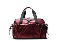 Balakaka Borsa da Viaggio Donna Uomo con maniglia 28L, Borsone Palestra con Porta Scarpe e Tasca Umida, Multi-tasca Multifunzione Borsa Ospedaliera, Borgogna