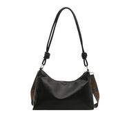 Balakaka Borsa Donna Tracolla Casual 5L, Borsa a Spalla Donna Elegante in Pelle PU con Tracolla Regolabile, Crossbody Bag con Zip per Uso Quotidiano, Nero