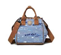Balakaka Borsa Fasciatoio per Neonato Tracolla Regolabile per Viaggi, 2 in 1 Borsa Portatile e Impermeabile, 7L Zainetto Fasciatoio Multifunzione Borsa Bebè