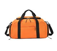 Balakaka Borsa Sportivo con Porta Scarpe e Tasca Umida,Grande Capacità 40L Borsone Palestra Uomo Donna,Multiuso Sport Borse da Palestra per Sport Viaggi Nuoto,Arancia