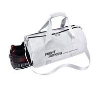 Balakaka Borsone Palestra Donna Uomo 35L,Impermeabile Borsa Sportiva con Scomparto Scarpe e Tasca Umida,Grande Weekend Multiuso Borsa Sportiva Viaggio Nuoto Fitness,Argento