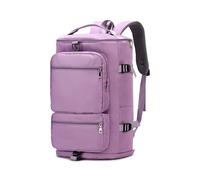 Balakaka Borsone Palestra per Uomo Donna, 5 in 1 Borsa Sportivo con Porta Scarpe e Tasca Umida,Impermeabile Duffel Bag da Viaggio Sport Fitness Piscina,Viola
