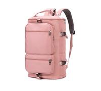 Balakaka Borsone Palestra per Uomo Donna, 5 in 1 Borsa Sportivo con Porta Scarpe e Tasca Umida,Impermeabile Duffel Bag da Viaggio Sport Fitness Piscina,Rosa