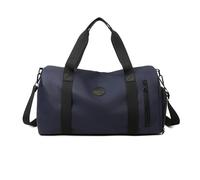 Balakaka Borsone Palestra Uomo Donna 24L, Borsa Sportivo con Porta Scarpe e Tasca Umida, Grande Capacità Borsone da Viaggio con Tracolla Removibile per Sport Viaggi, blu