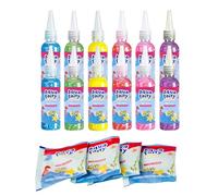 Balakaka Magic Water Elf Gel Colorato Scintillante 12 Bottiglie + Polvere 4 Confezioni, Kit Creativo 3D Magic Gel, Giocattolo Acquatico Fatto a Mano Regalo per Bambini 3+ Anni