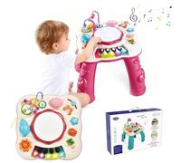 Balakaka Tavolo Multiattivita Bambini, Giochi Bambini Gioco interattivo per Lo Sviluppo sensoriale, Giochi Educativi Regalo di Compleanno per Bambini e Bambine dai 3 ai 12 Mesi