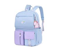 Balakaka Zaino alla Moda per Bambini, Leggero Impermeabili Zaino Scuola di Grande Capacità con Più Scomparti, Borsa da Scuol per Ragazze e Ragazzi