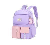 Balakaka Zaino alla Moda per Bambini, Leggero Impermeabili Zaino Scuola di Grande Capacità con Più Scomparti, Borsa da Scuol per Ragazze e Ragazzi