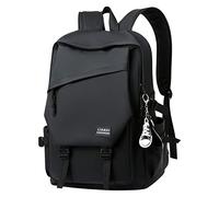 Balakaka Zaino Casual Zaini Scuola Daypacks da Viaggio per Laptop da 15,6 pollici,47x32x13cm Grande Borsa da scuola Zaino da Uomo da Lavoro Impermeabile,Leggero Zaino da Viaggio Nero