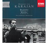 Balakirev: Sinfonia N. 1- Roussel: Sinfonia N. 4 / Herbert Von Karajan, Philh CD