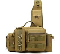 BALAMLB Borsa A Tracolla da Pesca, Zaino A Tracolla con Grande capacità, Custodia per Attrezzi da Pesca,Multifunzionale Esche Spalla All'aperto Borse Campeggio Impermeabili Borsa Pesca Impermeabile B