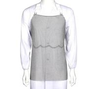 BALAMLB Grembiule Antitaglio di Sicurezza per Macellaio, Grembiule in Cotta di Maglia in Acciaio Inossidabile Grembiule da Lavoro Protettivo A Prova di Coltellata per Macellerie, Durevole W55xL60cm