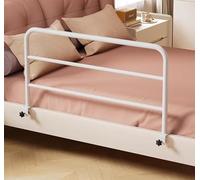BALAMLB Griglia per Letto per Anziani E Disabili, Manico di Sicurezza Ringhiera, Facile da Installare, Sponda Letto Matrimoniale, Anticaduta Safety Rail,Barriera Letto per Adulti Assistenza 120×40cm