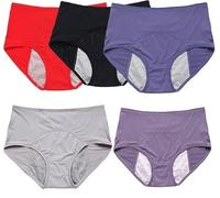 BALAMLB Mutanda Mestruale Grande, Mutande Ciclo Mestruale Donna, Mutande Assorbenti, Flusso Abbondante, Mutande Post Parto, Mutande Incontinenza,A Tenuta Stagna,Lavabile,Riutilizzabile B,XL(55-65kg)