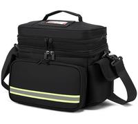 BALAMLB Zaino Emergenza,Borse Borsa per Medicinali da Viaggio Borsa di Pronto Soccorso Vuota Borsa per Traumi Familiari Borsa per Kit Medici di Emergenza Borsa per Conservazione dei Medicinali F