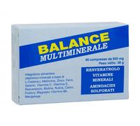 Balance BALANCE MULTIMINERALE 40 COMPRESSE