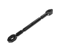 Balance Bar Moto Barra Trasversale Per Manubrio Da Motocicletta 1 Pezzo In Lega Di Alluminio Regolabile Telescopica 22 Mm Staffa Bilanciamento Per Moto Manubrio Motociclo(Black)