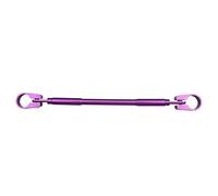 Balance Bar Moto Manubrio Per Moto In Alluminio CNC Leva Di Sterzo Incrociata Bilanciamento Della Forza Da 7/8" 22 Mm Universale Manubrio Motociclo(PURPLE)